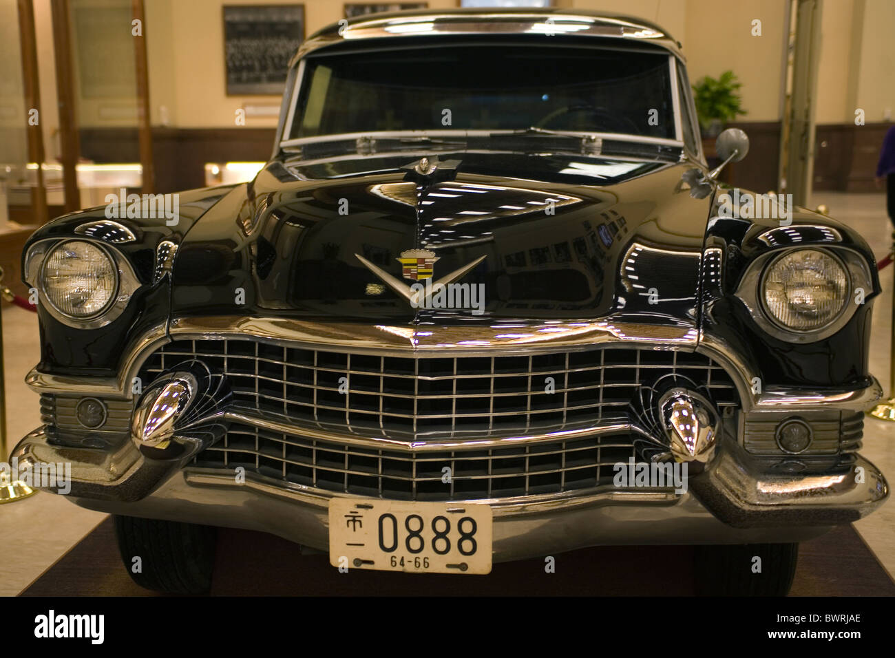 Taipei Taiwan Chiang Kai-Shek Memorial Hall, presidente a prova di proiettile Cadillac Foto Stock
