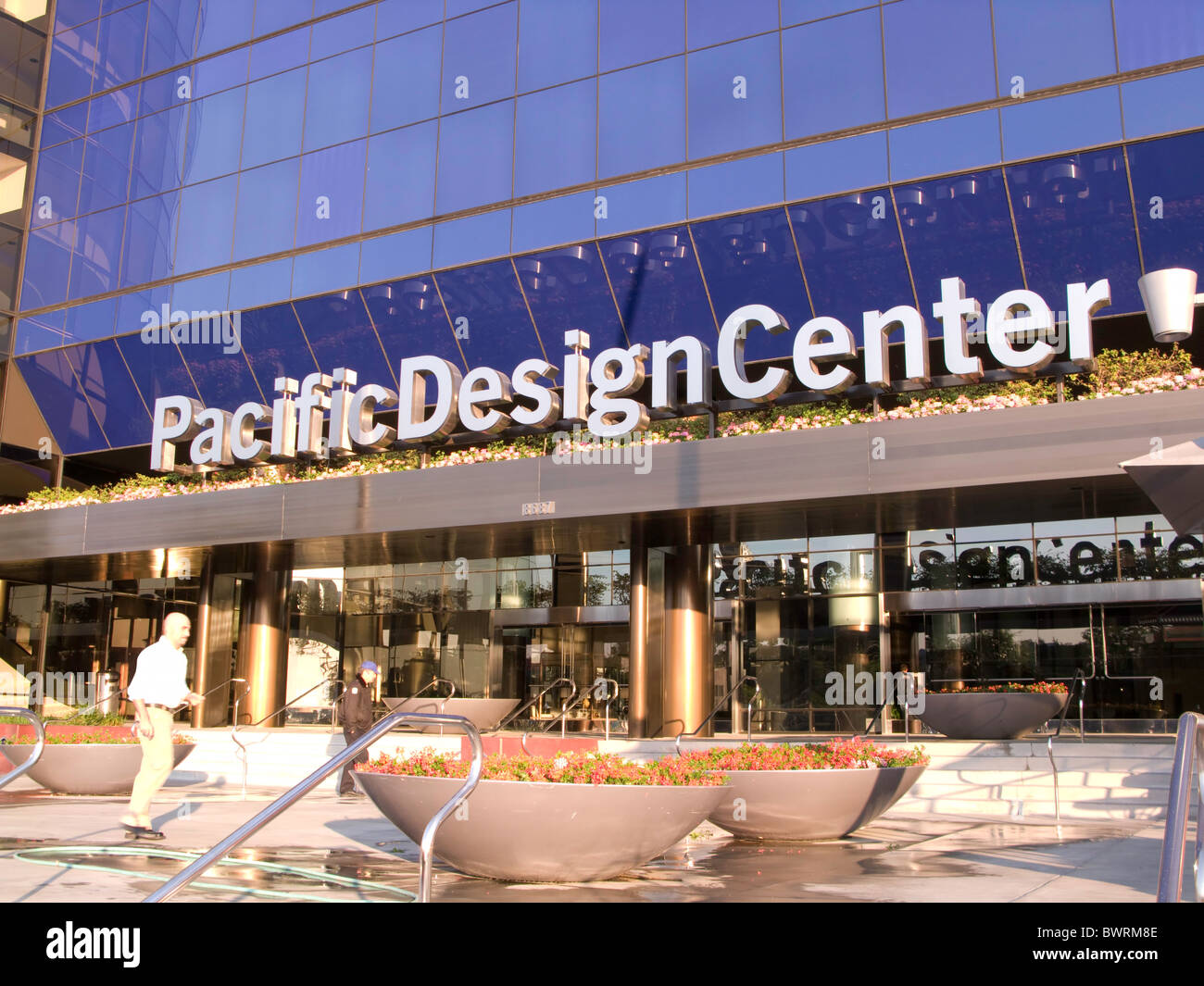 Pacific Design Center di Los Angeles in California negli Stati Uniti Foto Stock