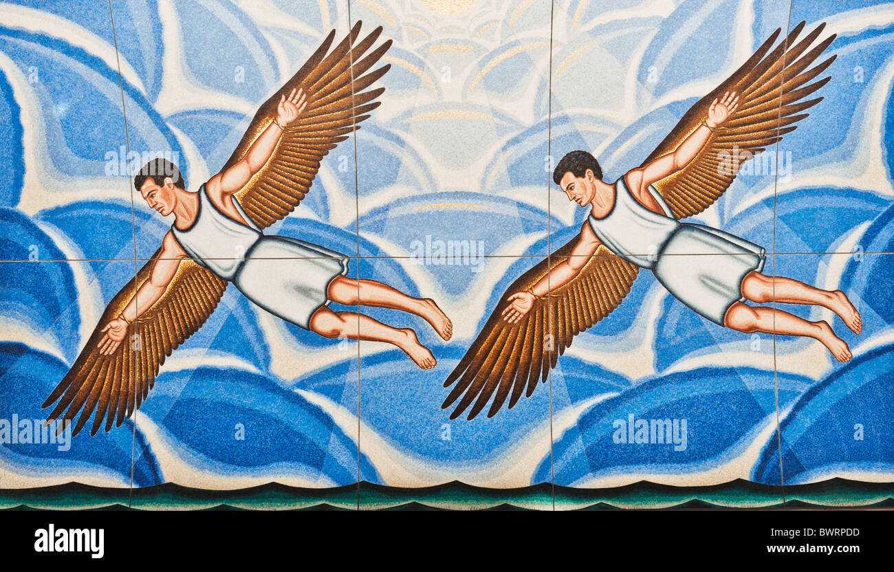 Versione Di Latino Dedalo E Icaro Icarus and daedalus immagini e fotografie stock ad alta risoluzione - Alamy