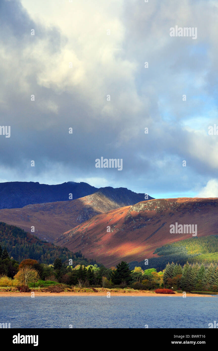 Montagne da Brodick, Arran, Scotland, Regno Unito. Foto Stock