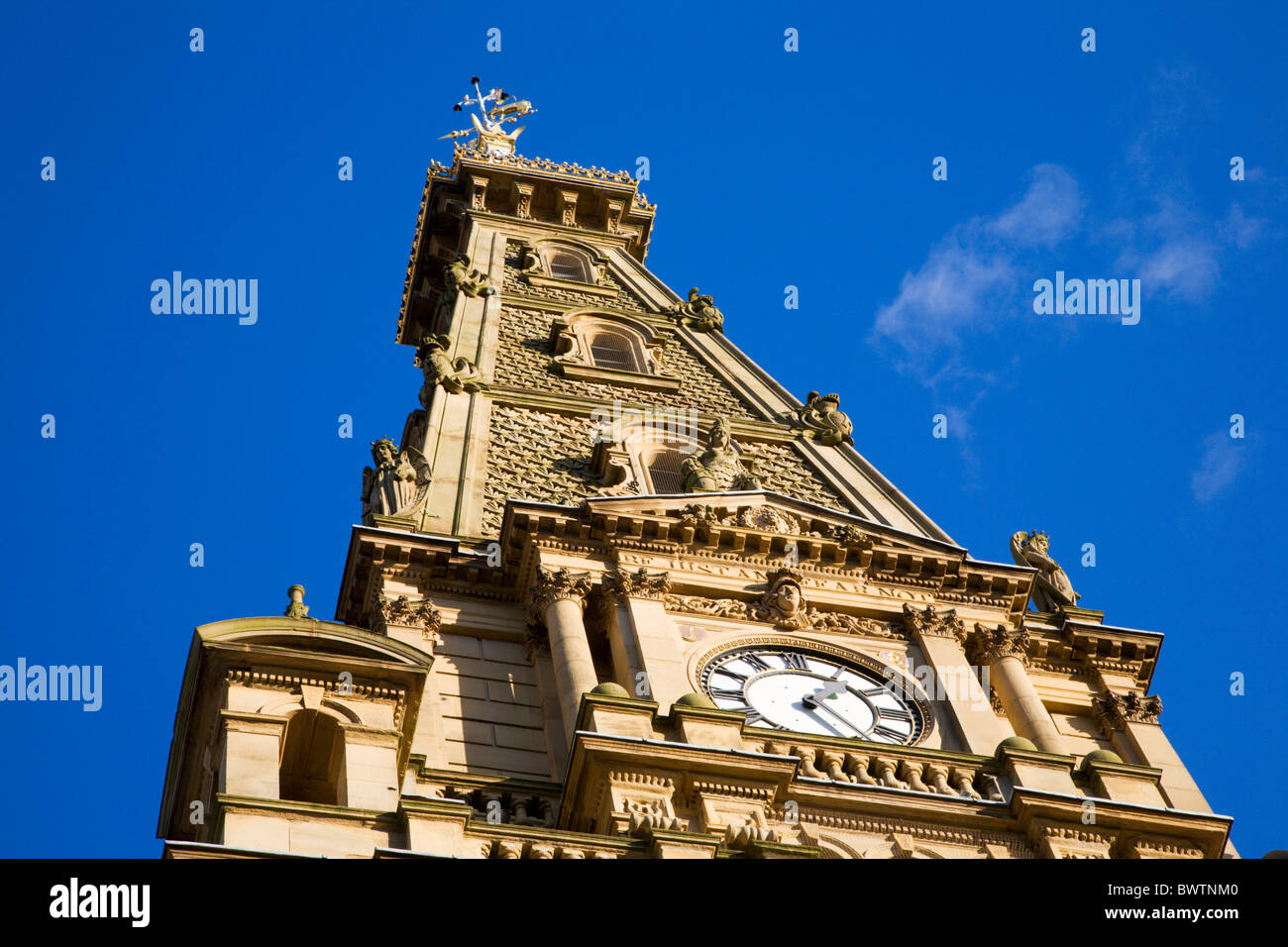 Halifax Municipio di Halifax West Yorkshire Inghilterra Foto Stock