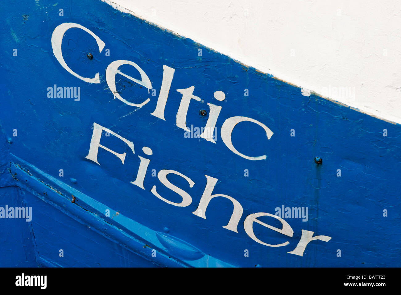 Celtic fishingboat Fisher, Dingle, nella contea di kerry, munster, irlanda. Foto Stock