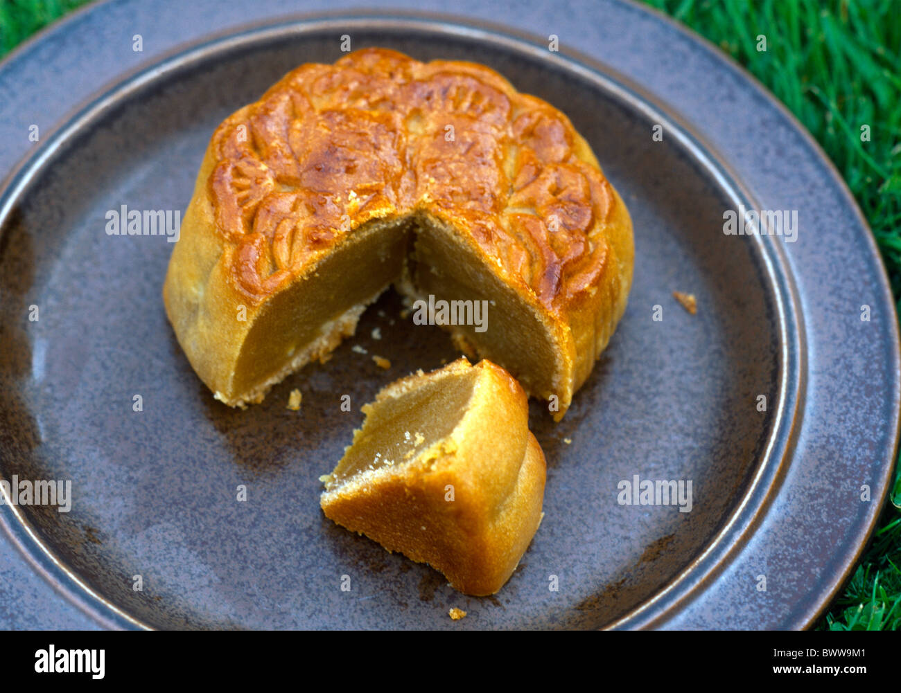 Hong Kong torta della luna Foto Stock