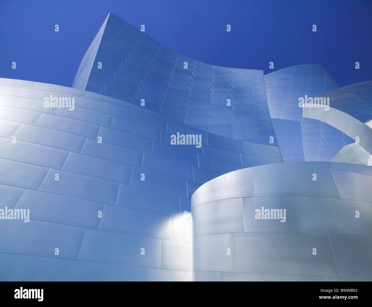 Walt Disney Concert Hall di Los Angeles, California Foto Stock