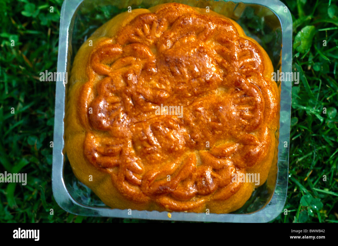 Hong Kong torta della luna Foto Stock