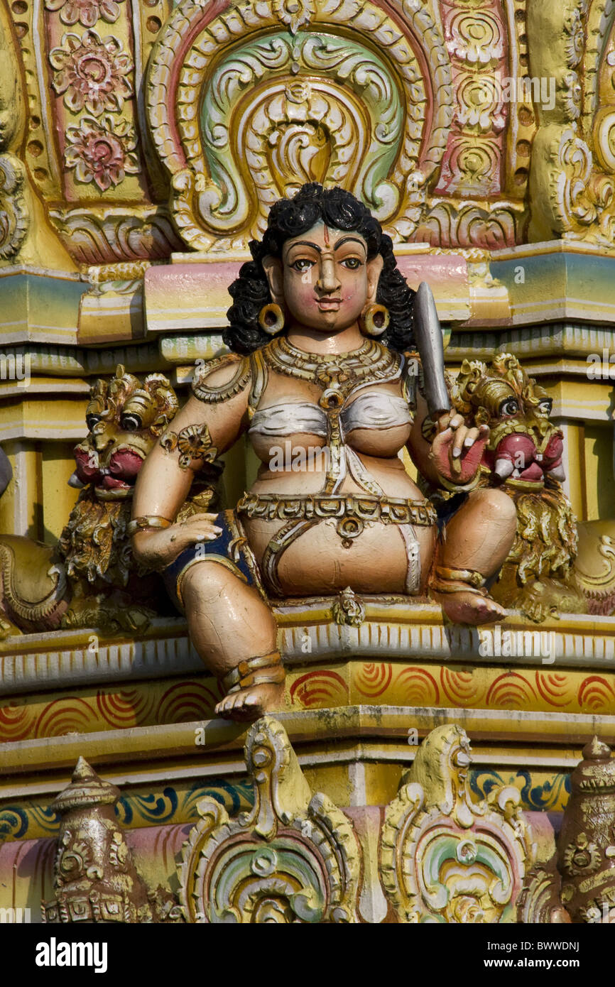 Figura mitologica Seetha Amma Tempio Sri Lanka, Foto Stock