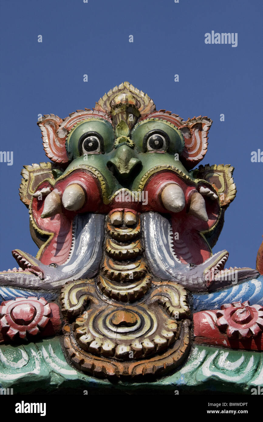 Figura mitologica Seetha Amma Tempio Sri Lanka, Foto Stock