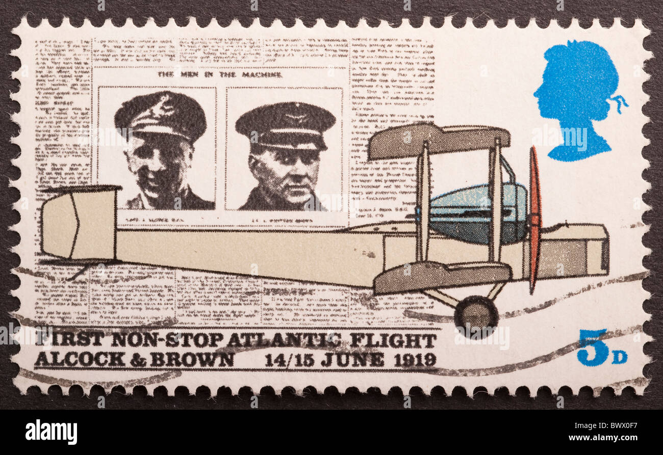 Regno Unito Postage Stamp 5d Foto Stock