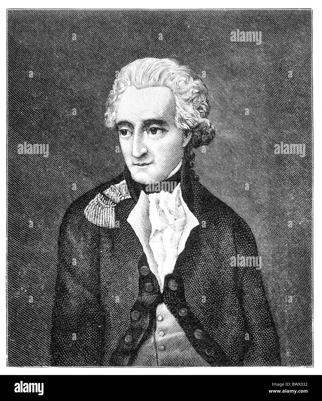 Henry Grattan 1746 - 1820; membro della Irish House of Commons e un attivista per la libertà legislativa per l'Irlanda Foto Stock
