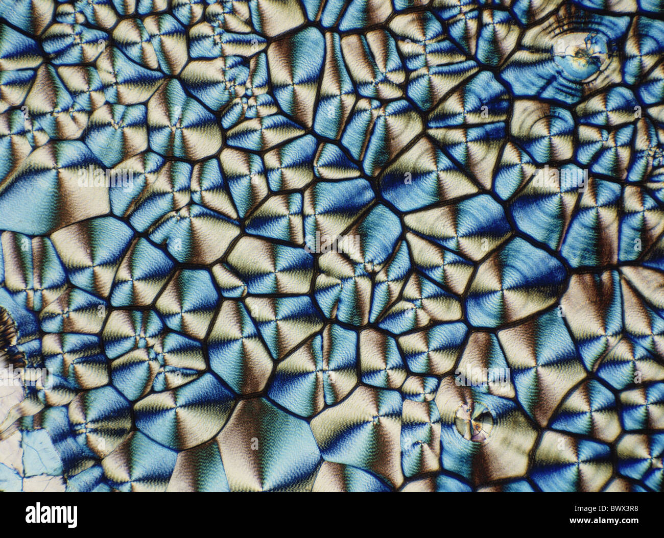 Gli ammino acidi chemistry L di acido aspartico microscopiche Foto Stock