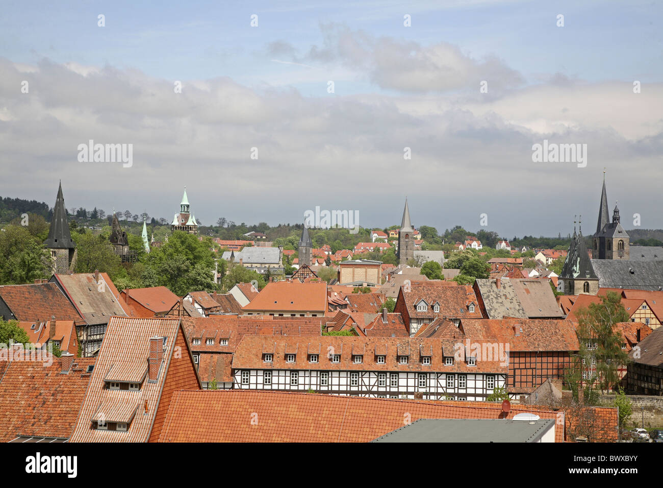 Quedlinburg Foto Stock