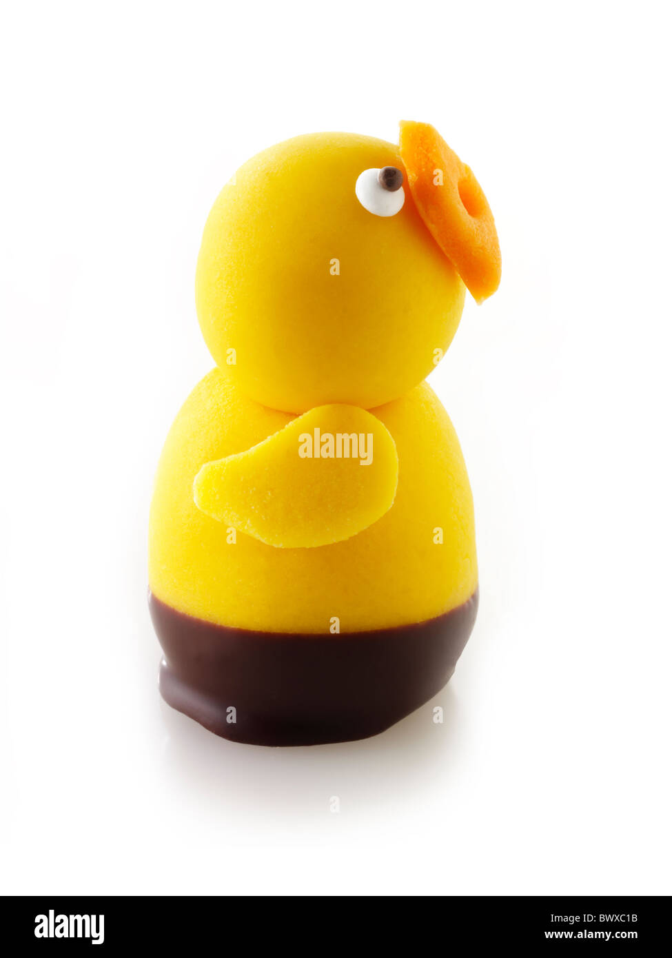 Il marzapane pulcini per Pasqua o la molla Foto Stock