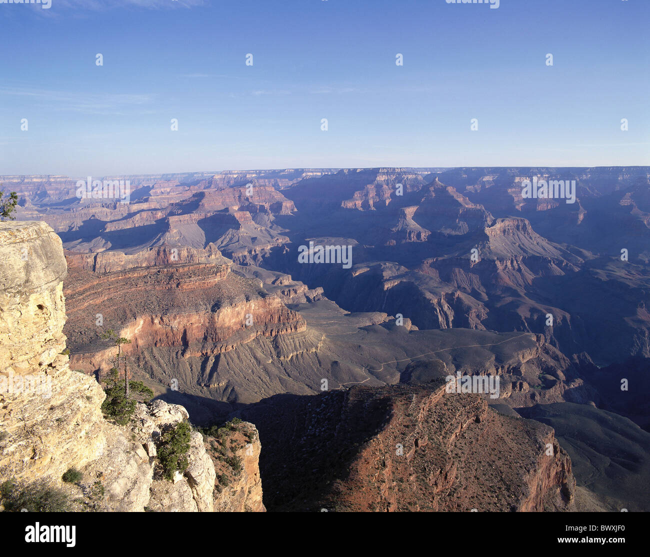 Arizona Grand Canyon panoramica USA America Nord America Foto Stock
