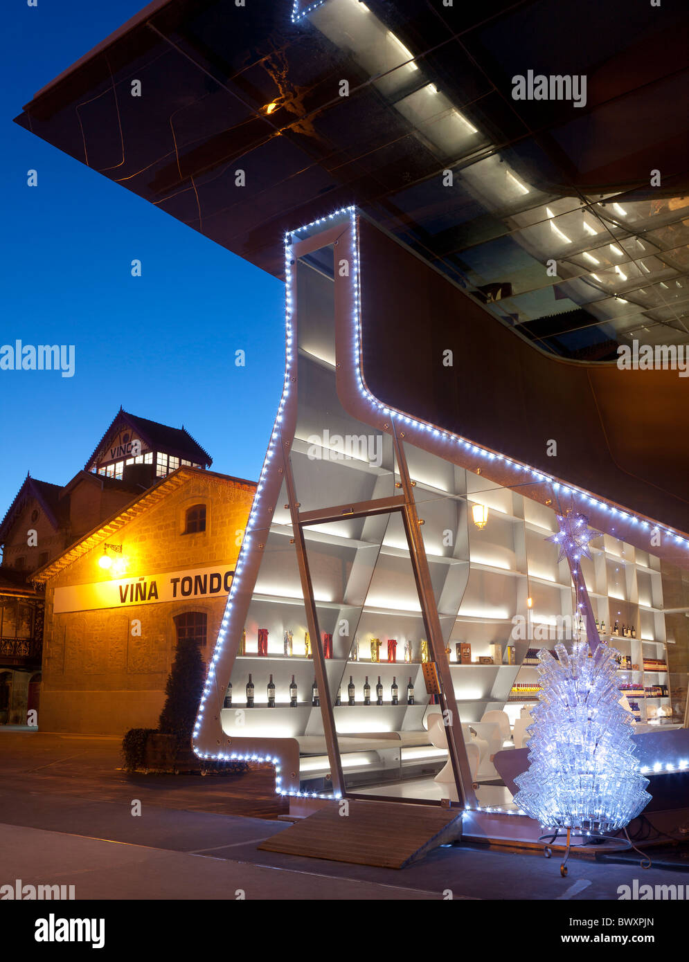 Lopez de Heredia cantina, Haro, La Rioja, Spagna Foto Stock