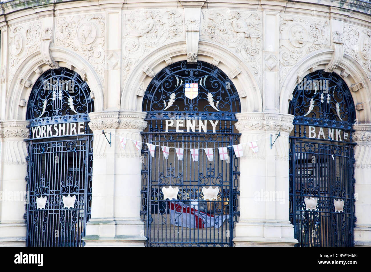 Yorkshire Penny Bank Building Bradford West Yorkshire Inghilterra Foto Stock
