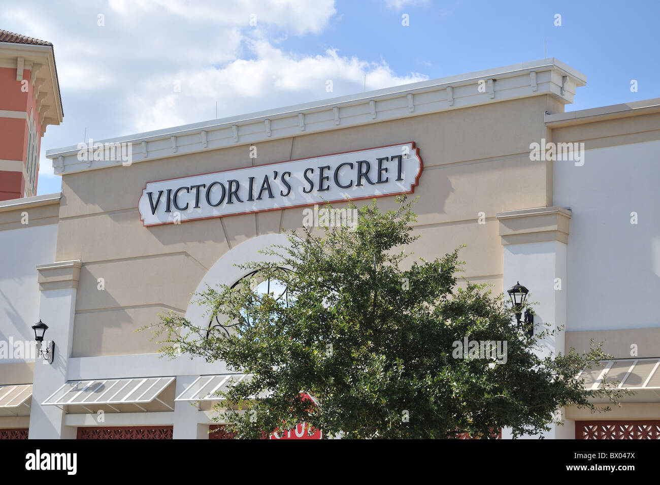 Victoria's Secret shop segno Foto Stock