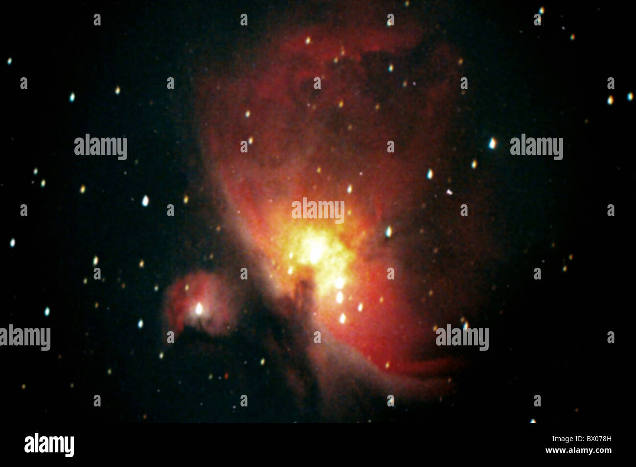 Tutti astronomia problema nebbia M42 Messier 42 nebbia Orion Orionnebel universo macrocosmo galaxy Foto Stock