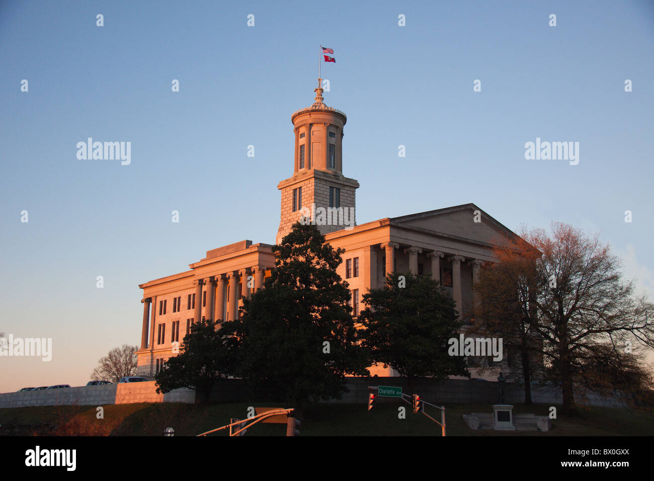 Tennessee State Capitol, Nashville, TN, Stati Uniti d'America Foto Stock