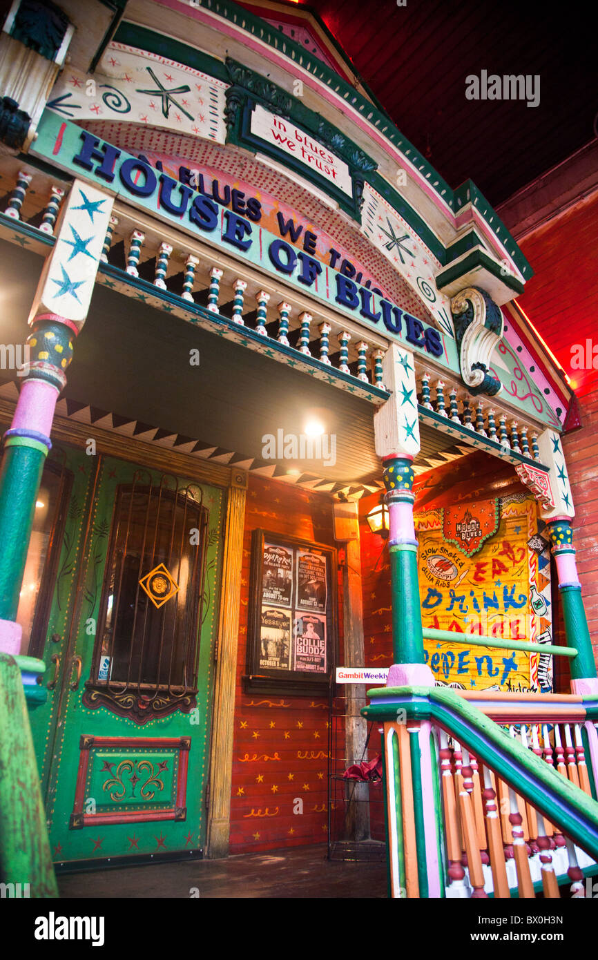 House of Blues, New Orleans, Louisiana Foto Stock