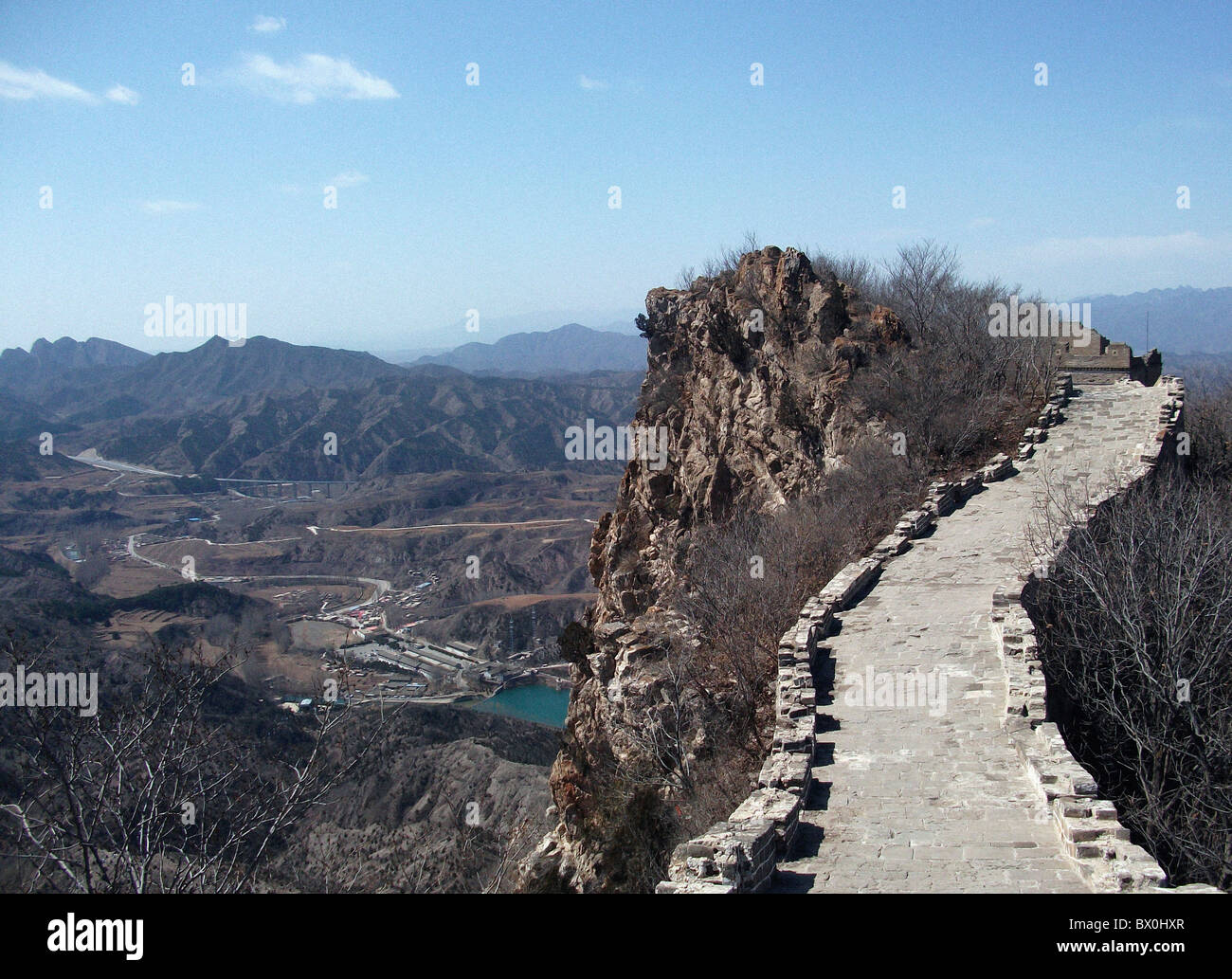La Grande Muraglia della Cina Foto Stock