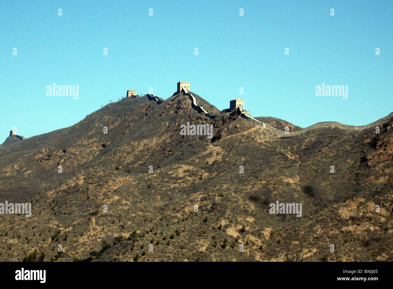 La Grande Muraglia della Cina Foto Stock