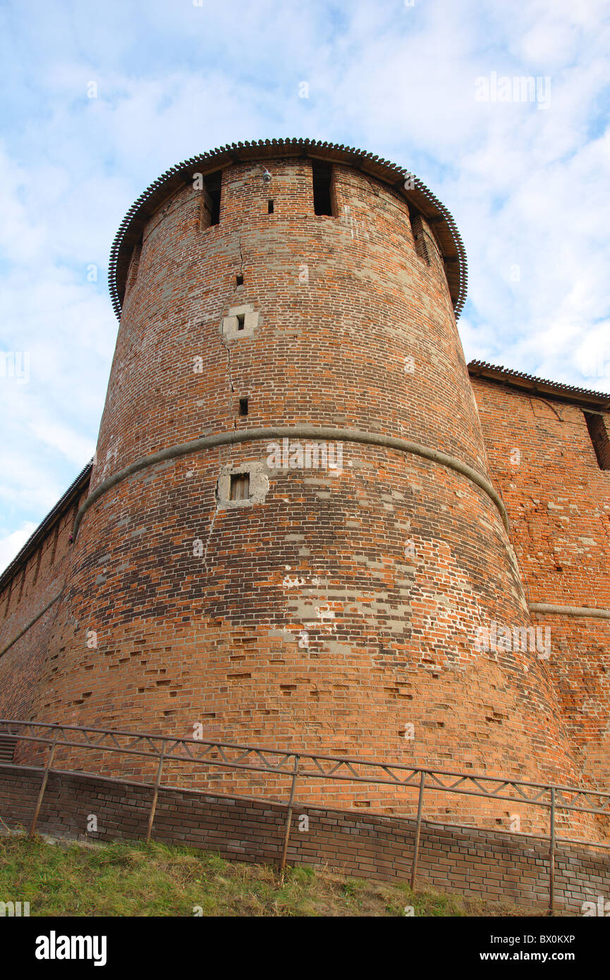 Il sud-ovest della torre del Cremlino a Nizhny Novgorod, Russia Foto Stock