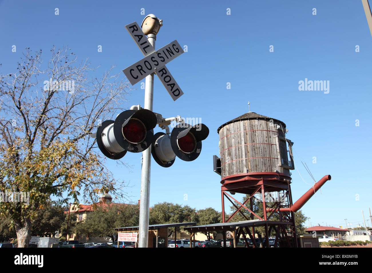 Forth Worth Stockyards Station Foto Stock