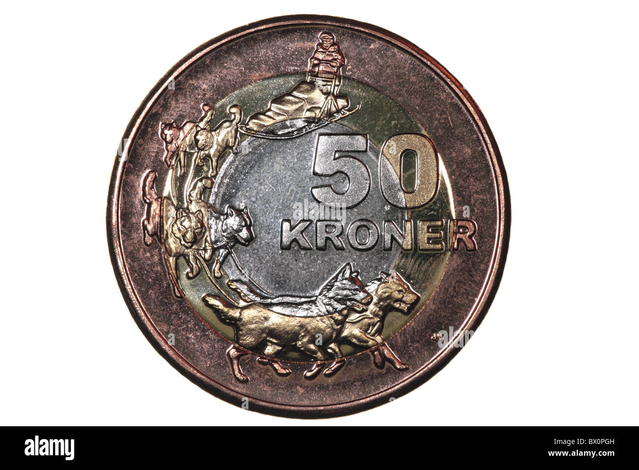 Coin - Groenlandia Foto Stock