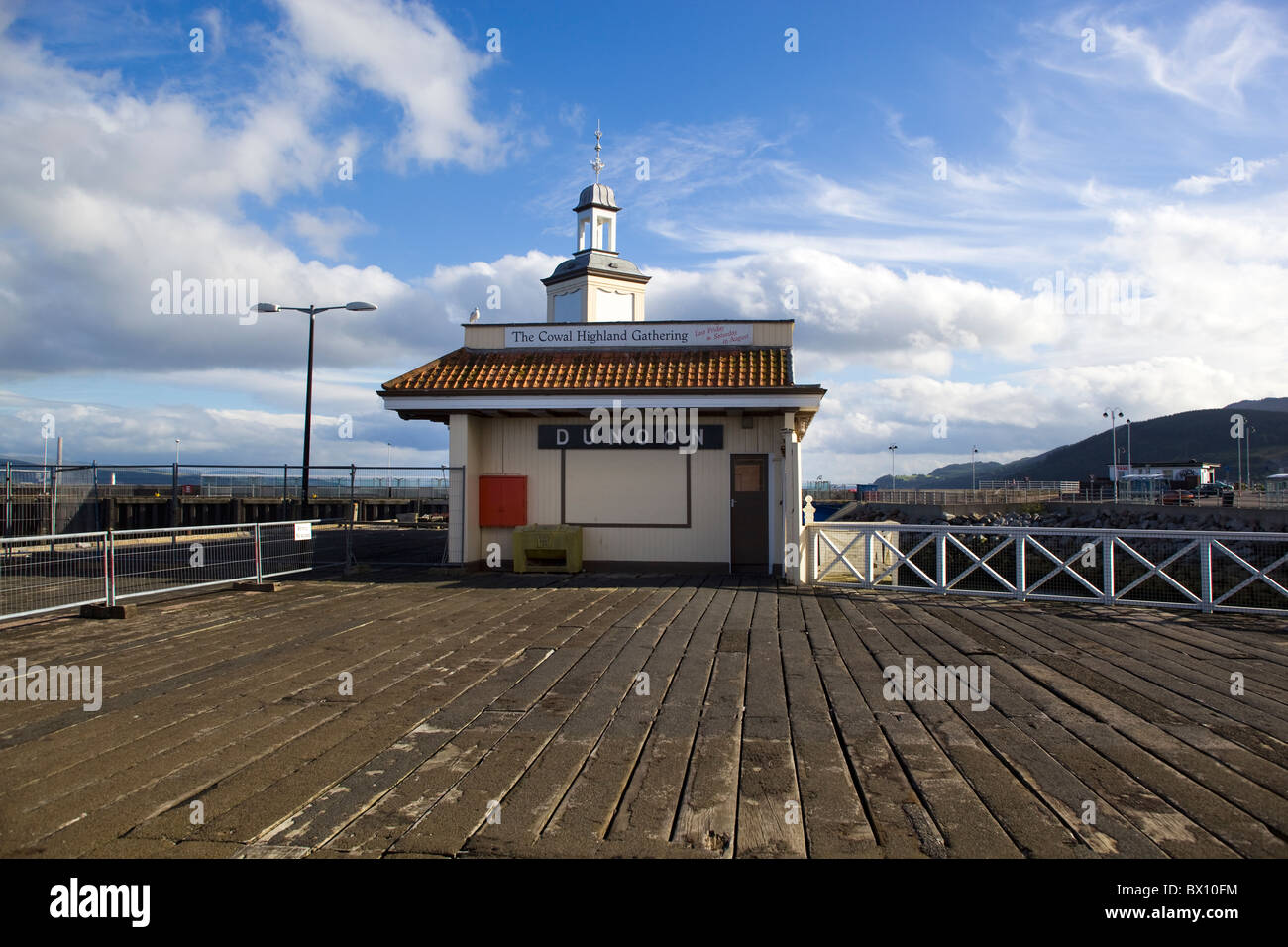 Il Molo Dunoon Scozia Scotland Foto Stock