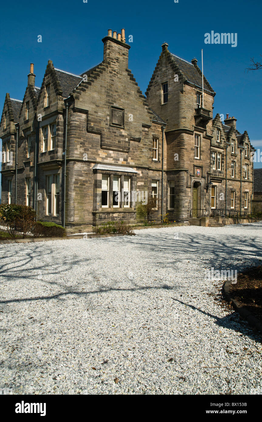 Dh St Andrews University St Andrews Fife St Andrews University edificio di architettura dei punteggi Foto Stock
