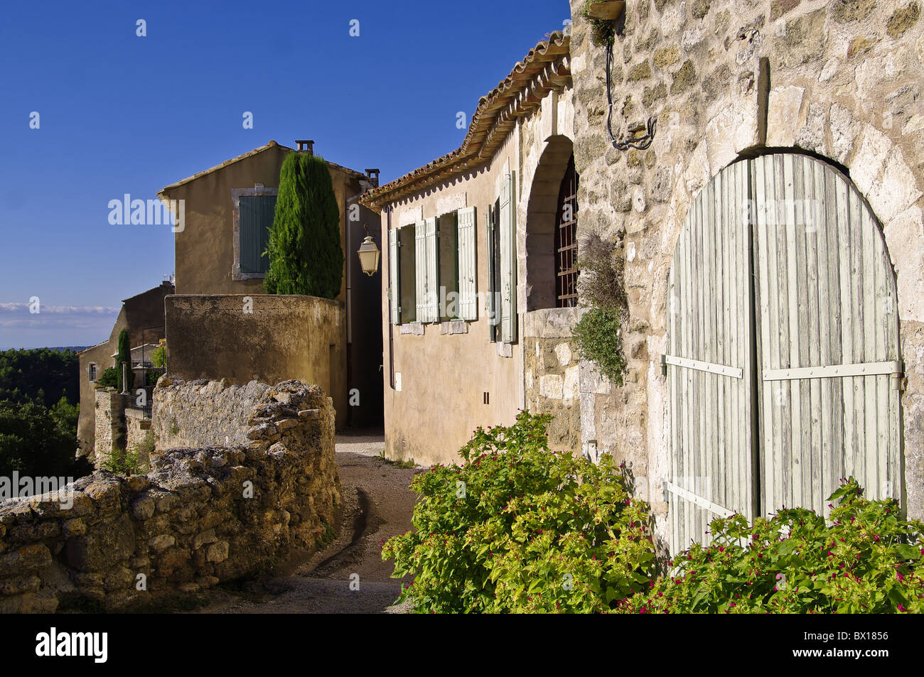 Il Luberon Francia : il villaggio di Menerbes Foto Stock