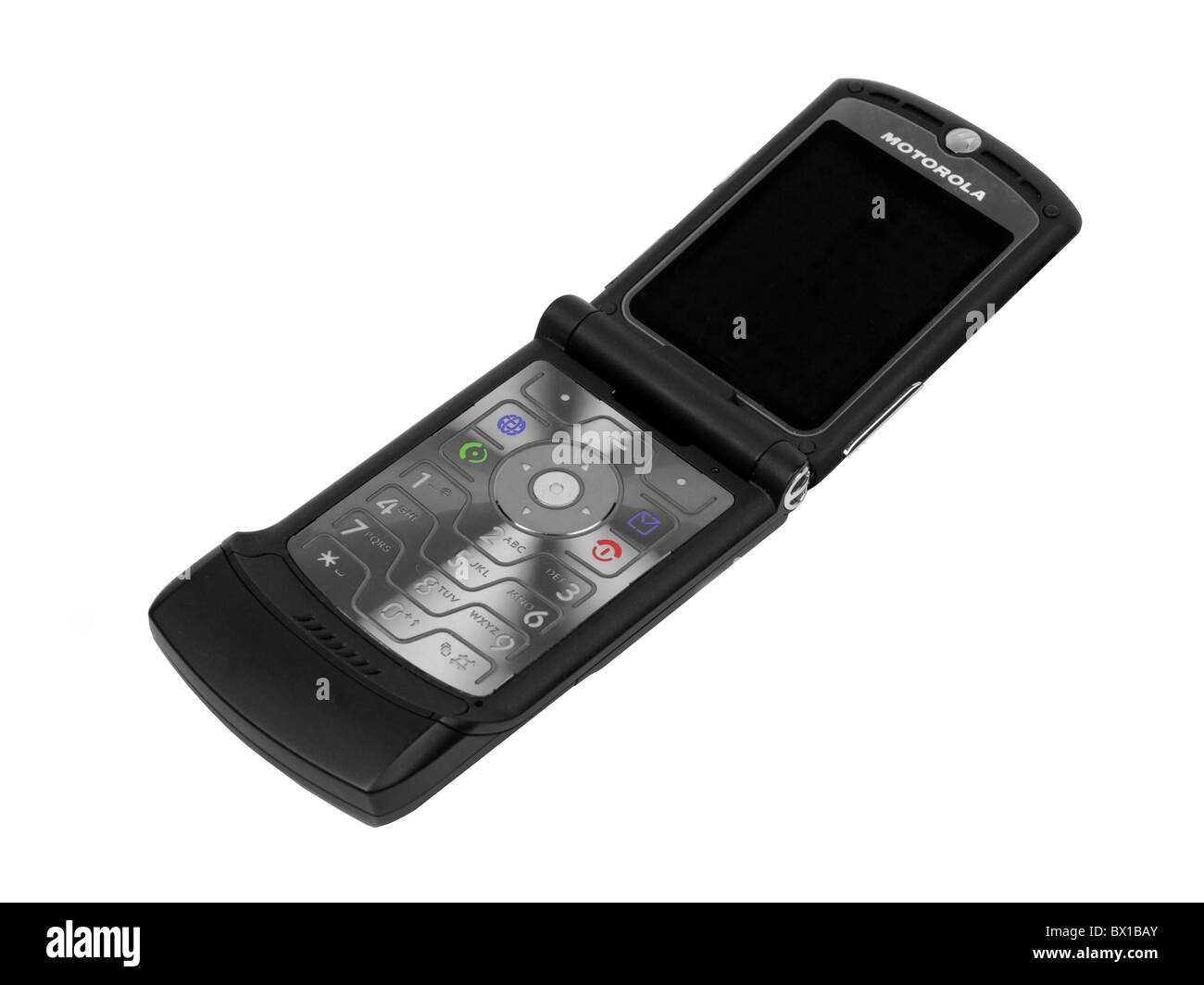 Motorola Clamshell flip telefono cellulare Foto Stock