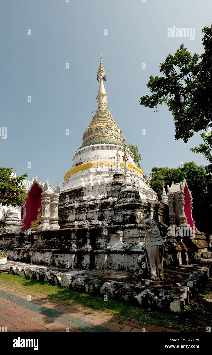 Wat Bappharam in Chiang Mai in Thailandia. Foto Stock