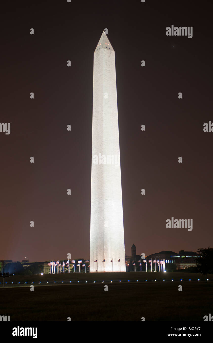 Il Monumento di Washington a Washington, DC. Foto Stock