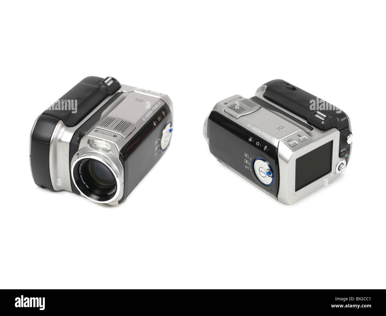 Una compatta videocamera digitale Foto Stock