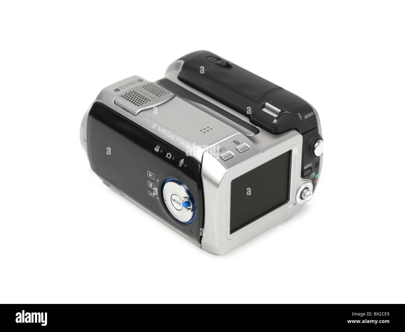 Una compatta videocamera digitale Foto Stock