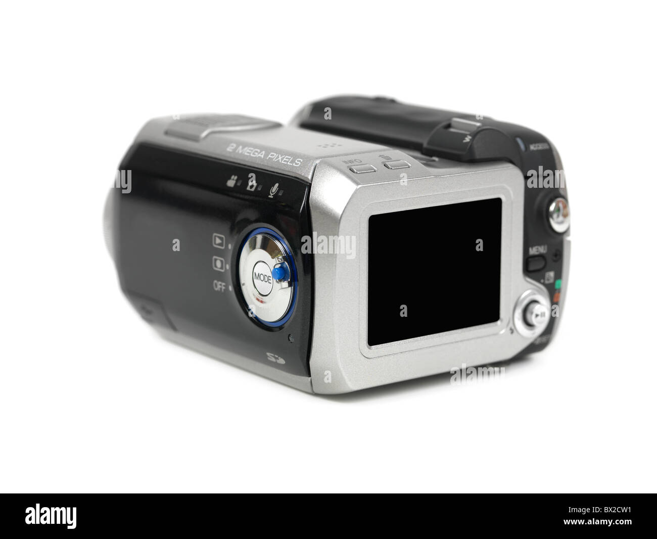 Una compatta videocamera digitale Foto Stock