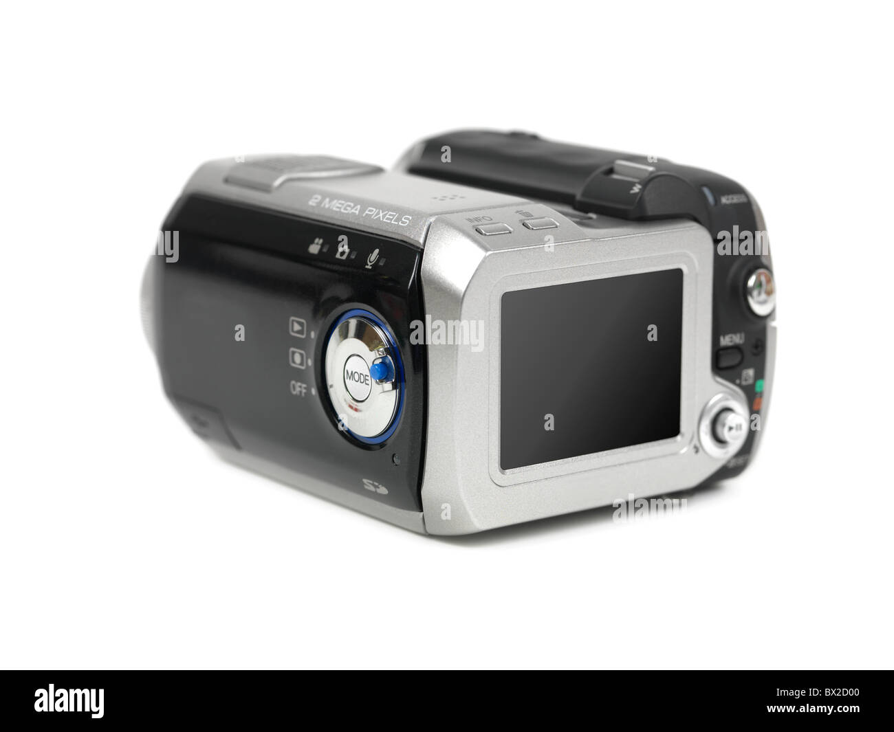 Una compatta videocamera digitale Foto Stock