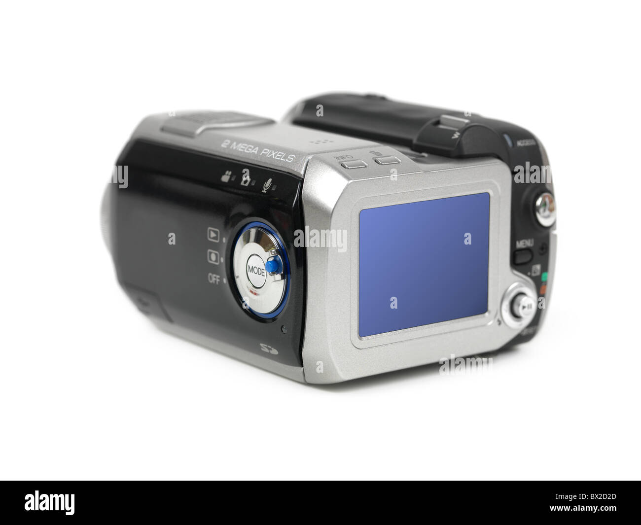 Una compatta videocamera digitale Foto Stock