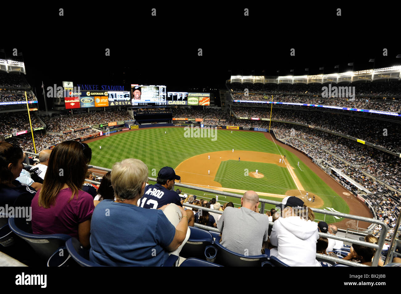 Yankee Stadium di New York City Foto Stock