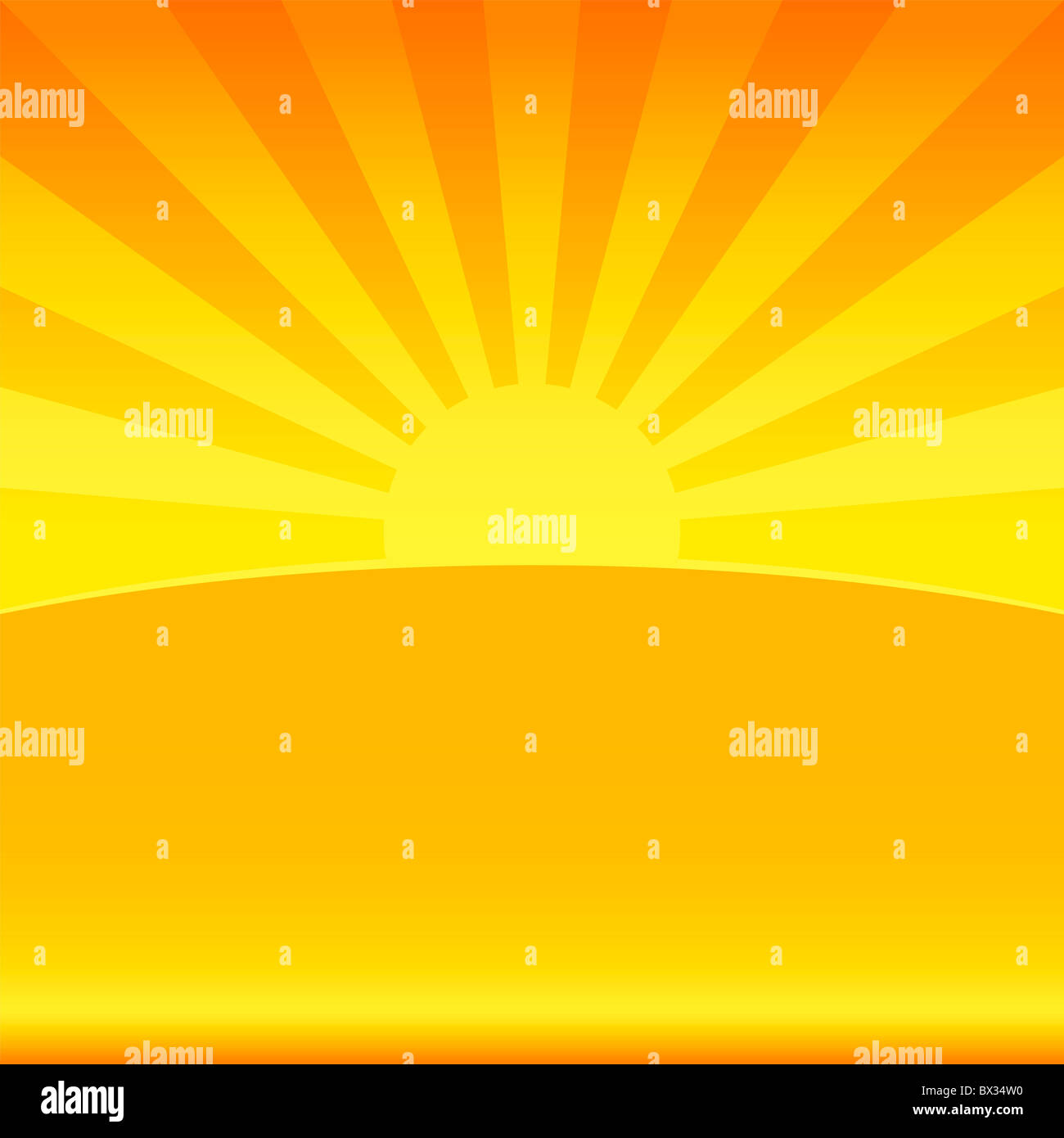 La luce del sole illustrazione sfondo utile Foto Stock