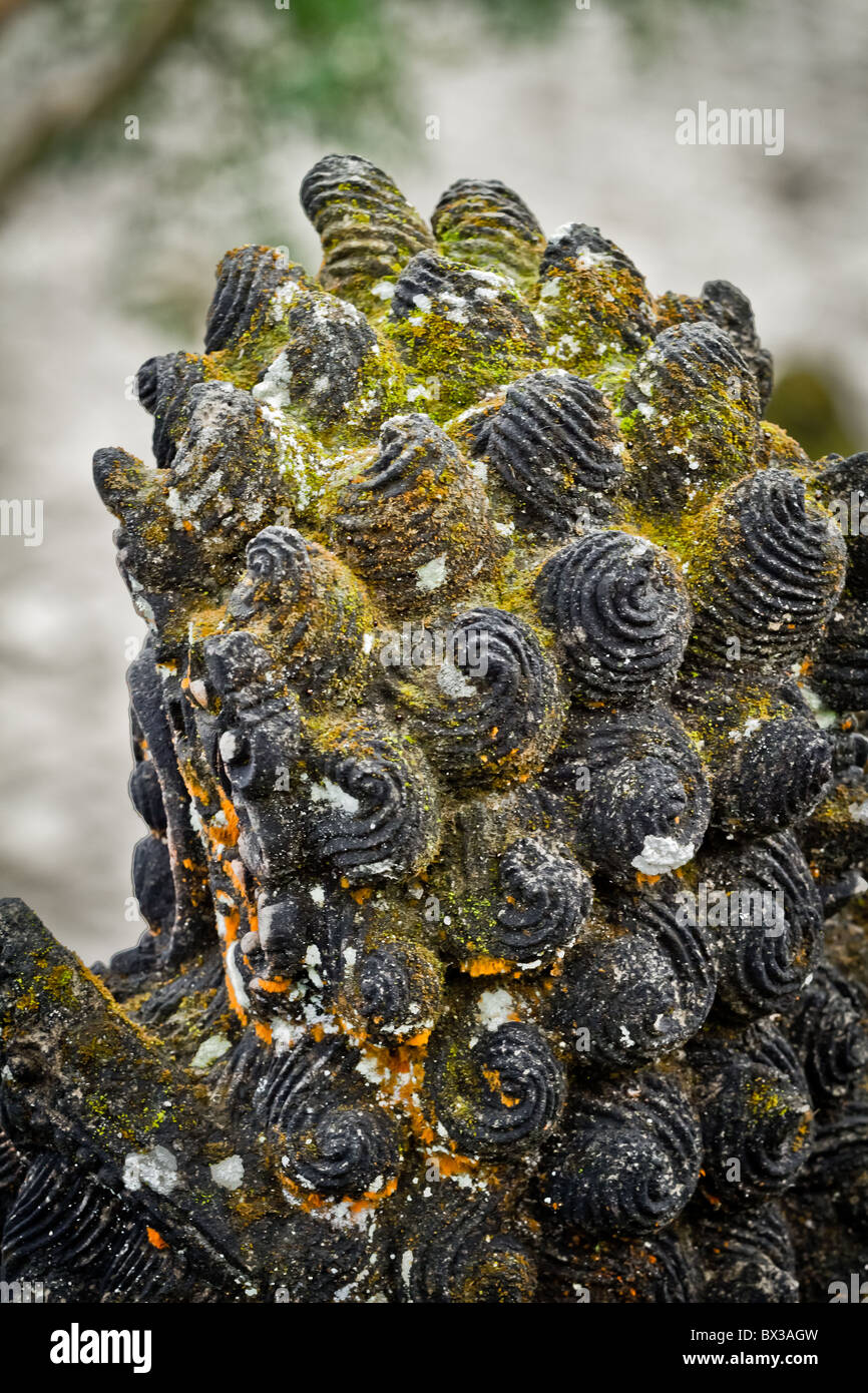 Statua di deamon indù, Bali, Indonesia Foto Stock