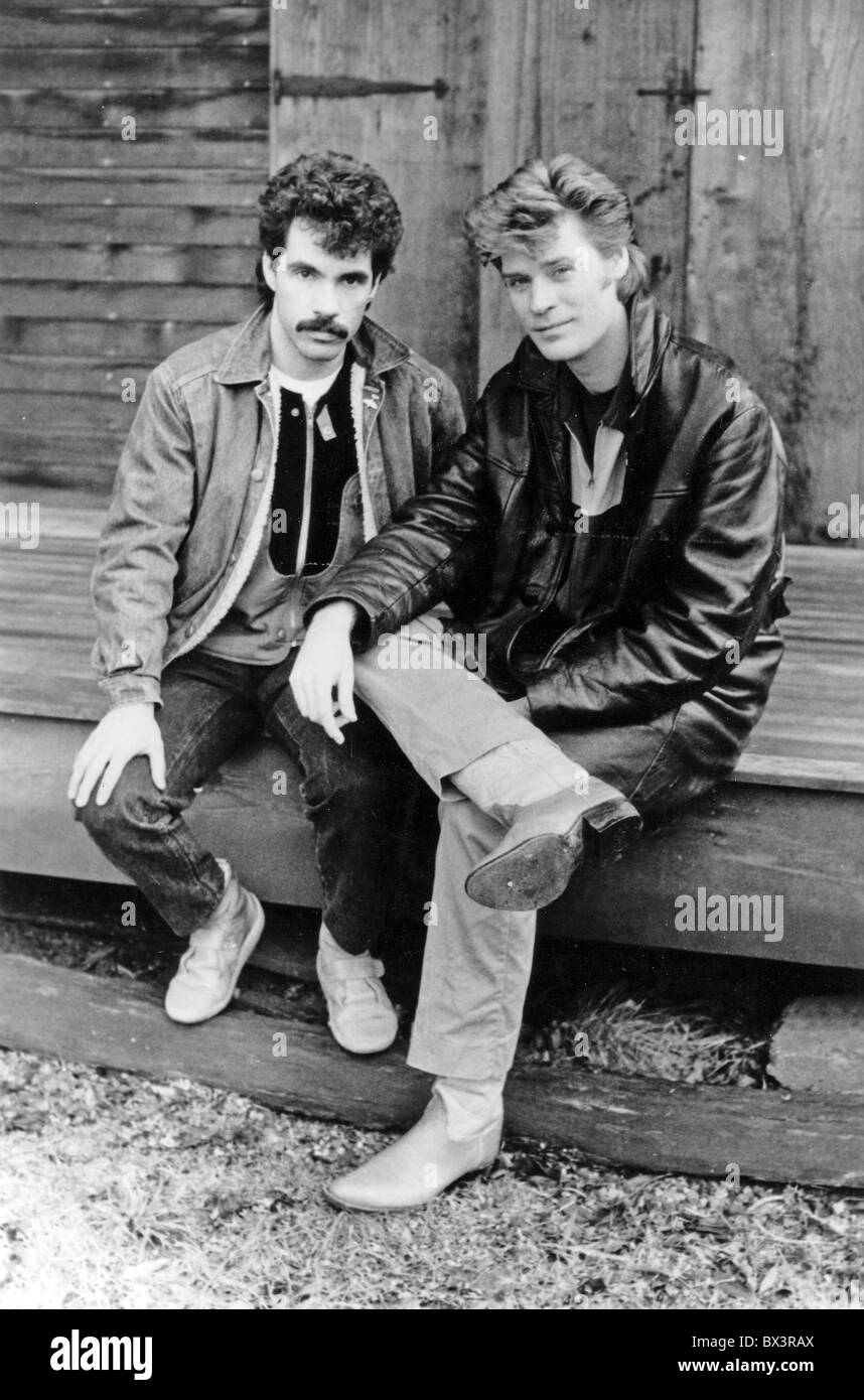 HALL E OATES foto promozionale di noi vocal fare con Daryl Hall a destra e John Oates Foto Stock