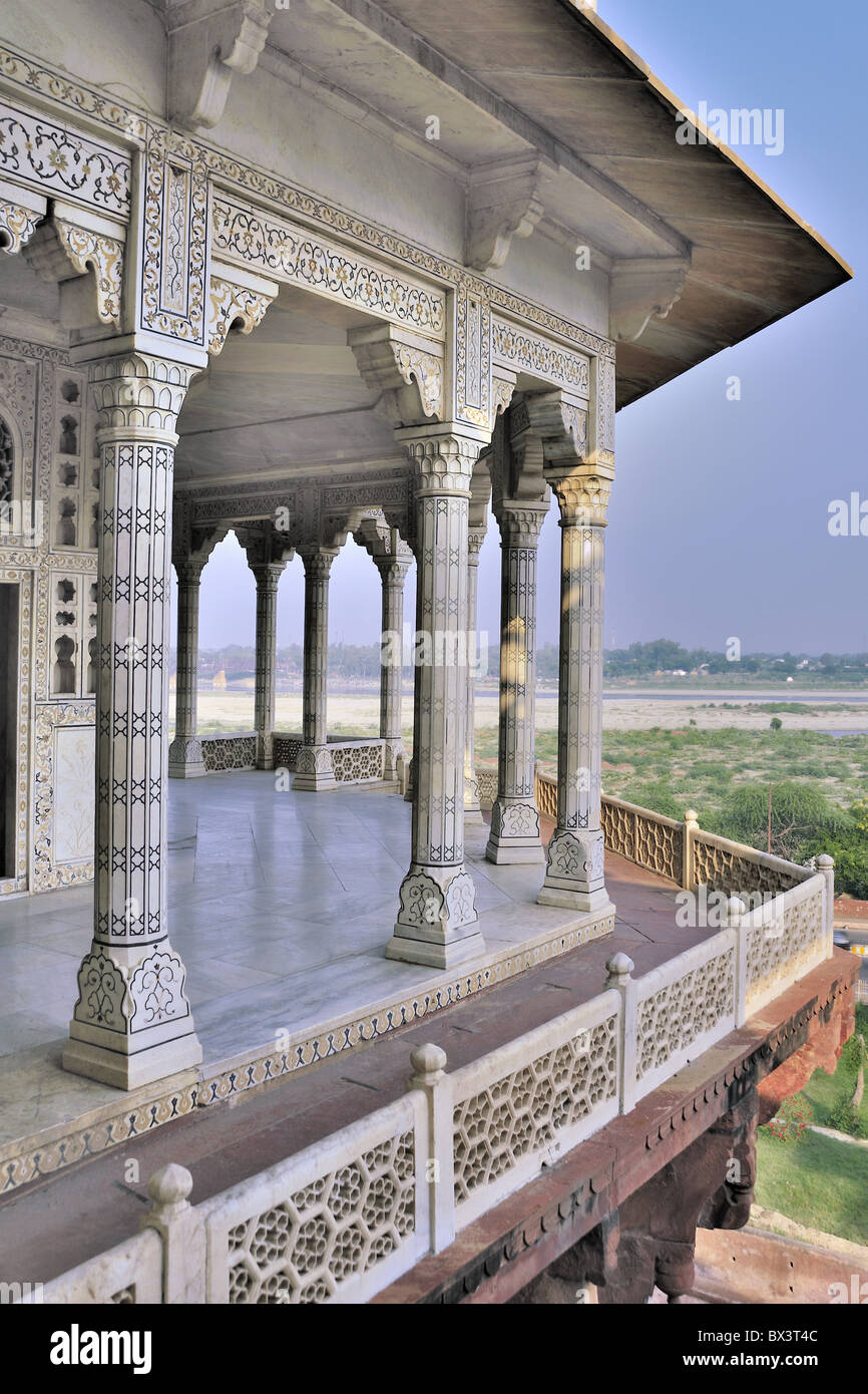 Burji Mussamman, Red Fort, Agra. Foto Stock
