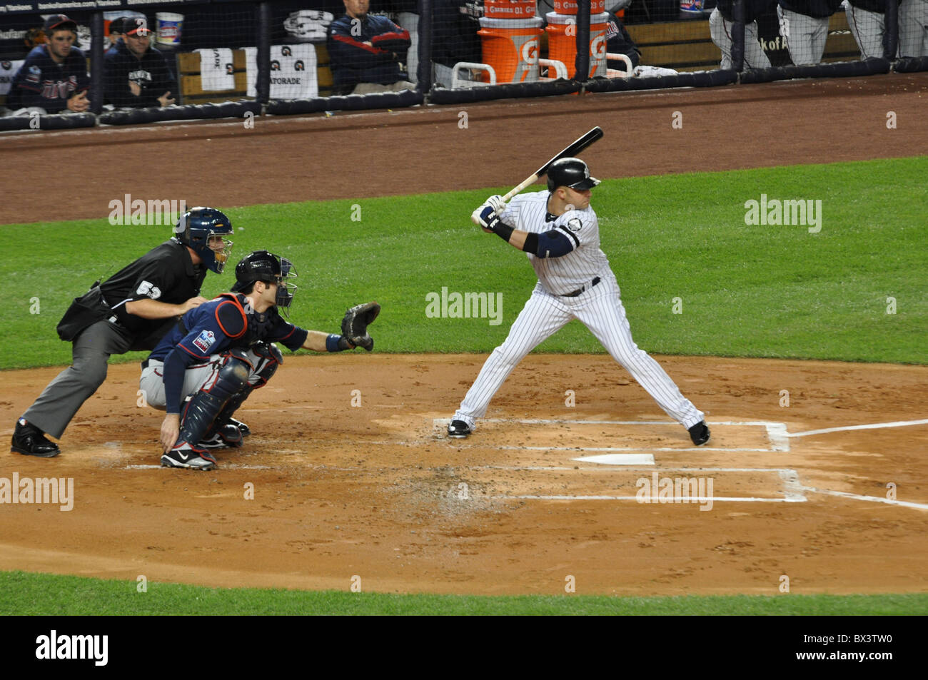 Nick Swisher, New York Yankees. Foto Stock