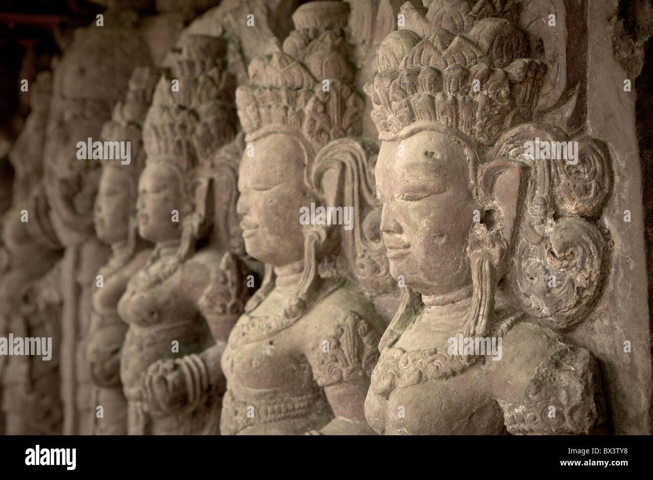 Statua di deamon indù, Bali, Indonesia Foto Stock