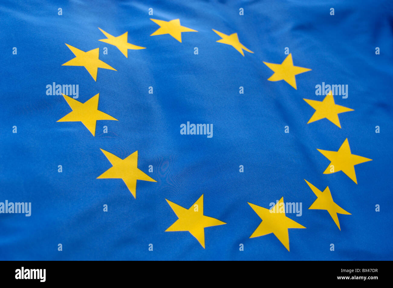 bandiera europea Foto Stock