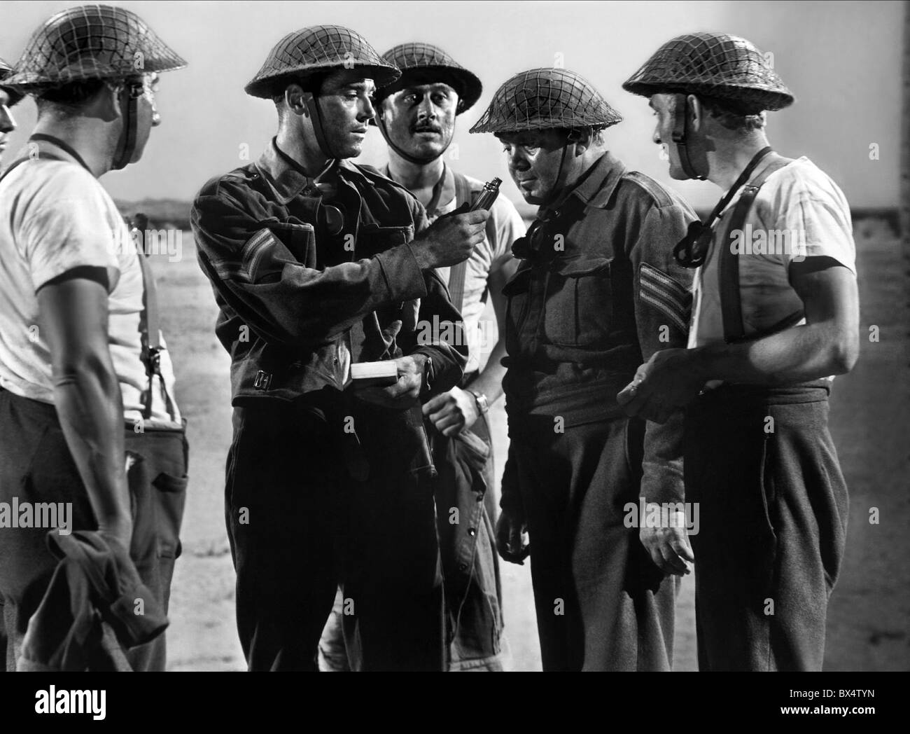 HENRY FONDA, BRAMWELL Fletcher, Thomas Mitchell, sergente immortale, 1943 Foto Stock