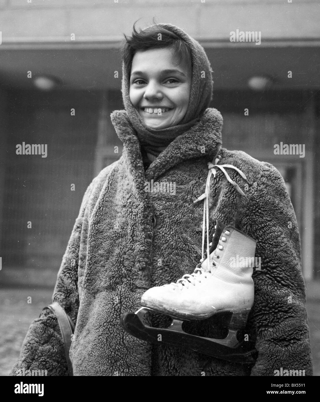 Hana Maskova, figura skater, morte prematura Foto Stock