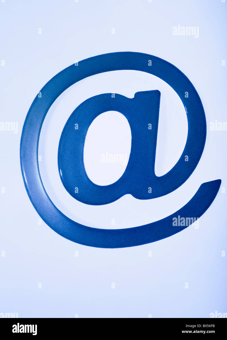 Simbolo del email Foto Stock